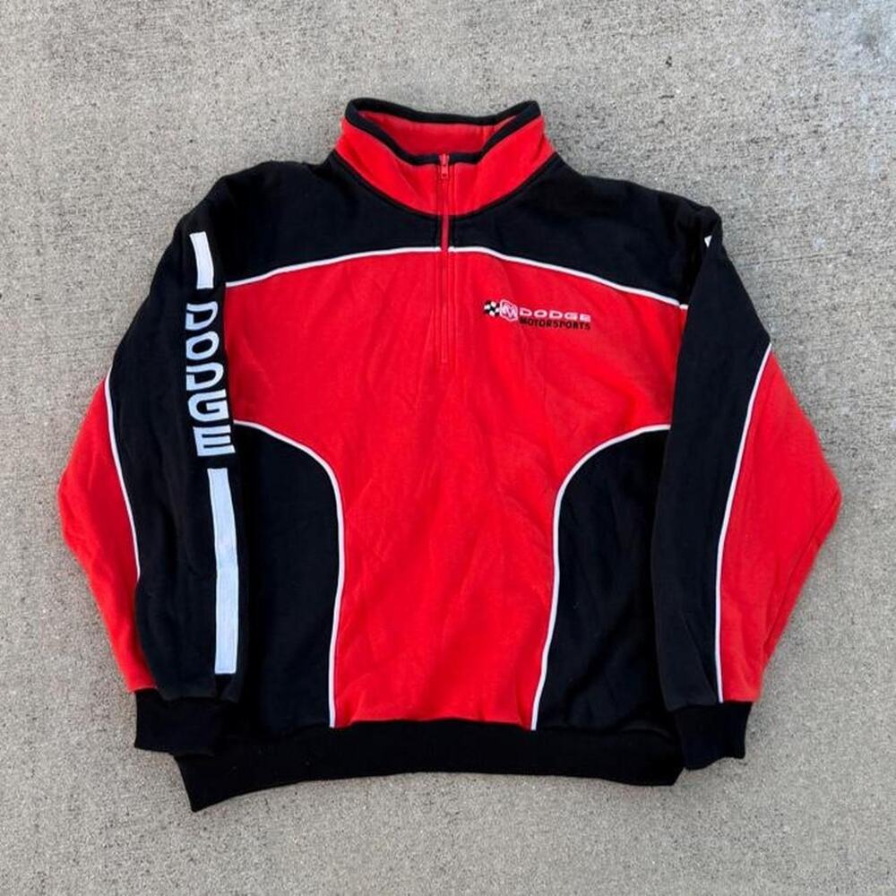 Vintage dodge motorsport sweatshirt black/red 2XL
